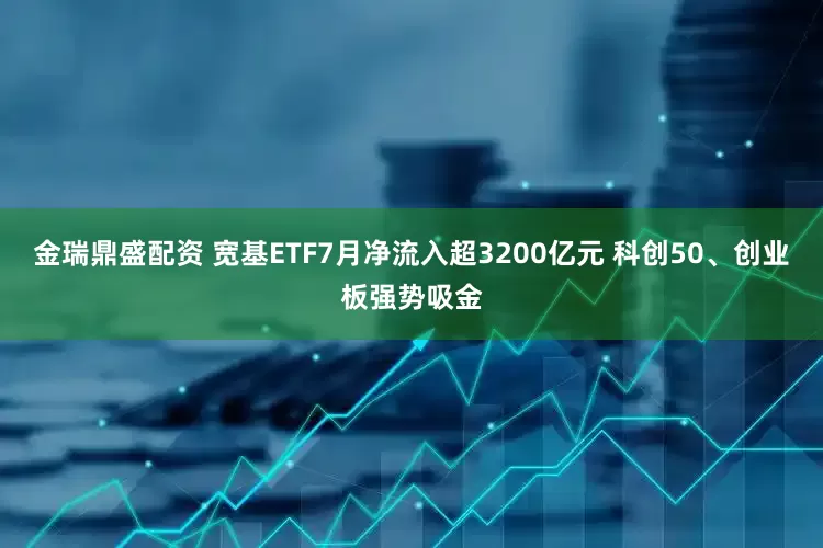 金瑞鼎盛配资 宽基ETF7月净流入超3200亿元 科创50、创业板强势吸金